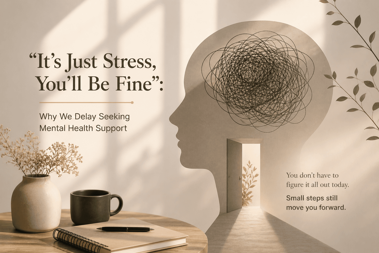 It’s Just Stress, You’ll Be Fine”: Why We Delay Seeking Mental Health Support